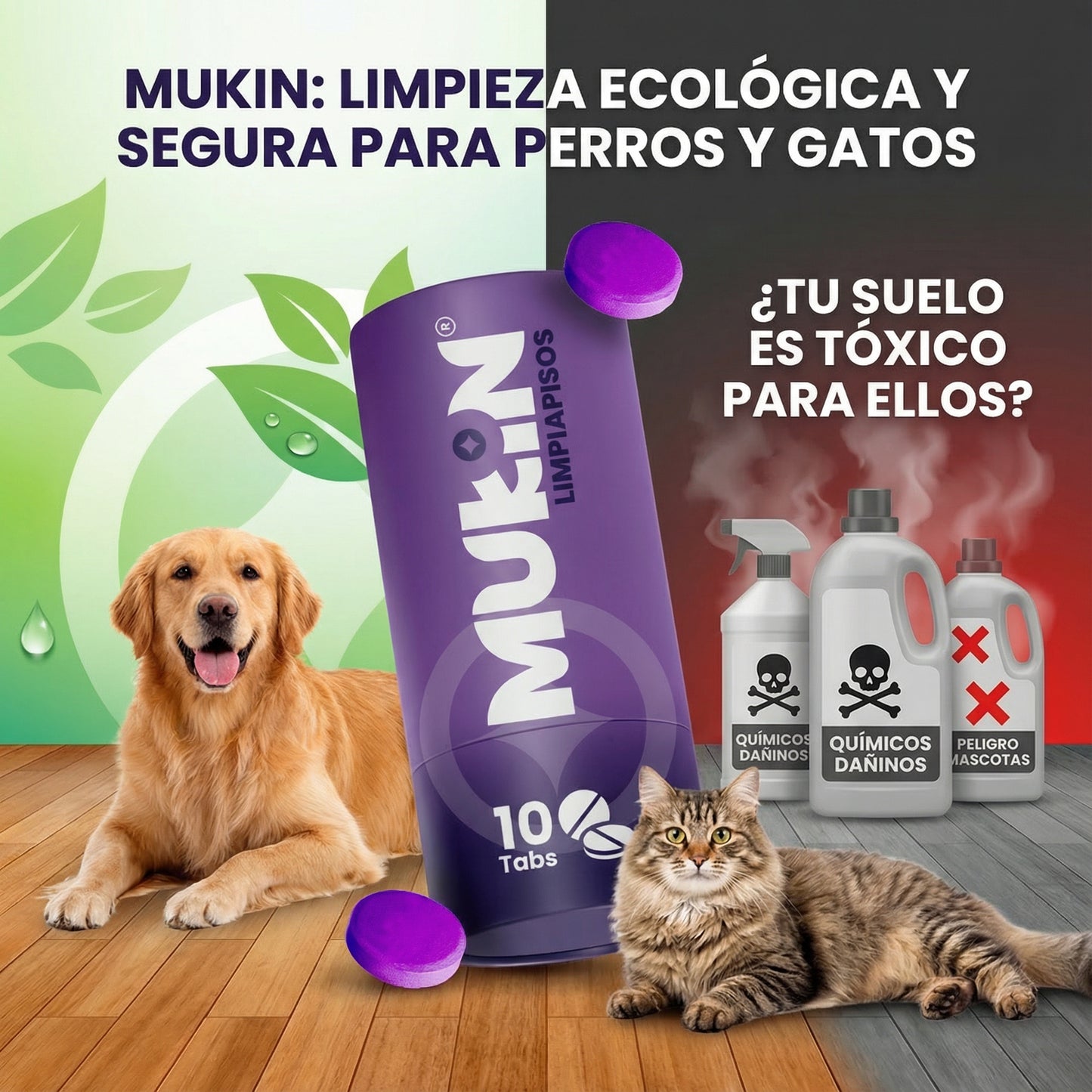 Limpia pìsos EcoMukin 🌟